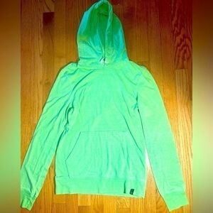 Vurt Lime Green Pullover Style Hoodie | One of a Kind Vintage Hoodie​​